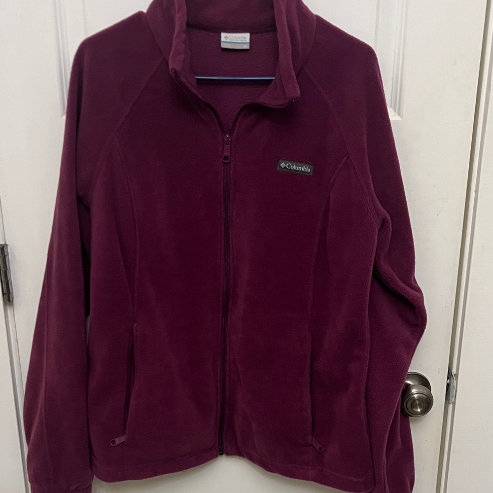 Columbia Women's Purple Fleece Jacket